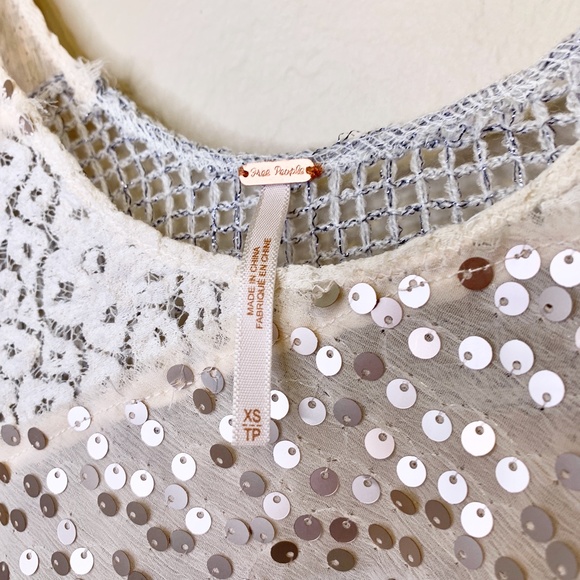 FP | Itsy Bitsy Glitzy Sequin Cropped Tank Top - Picture 14 of 16